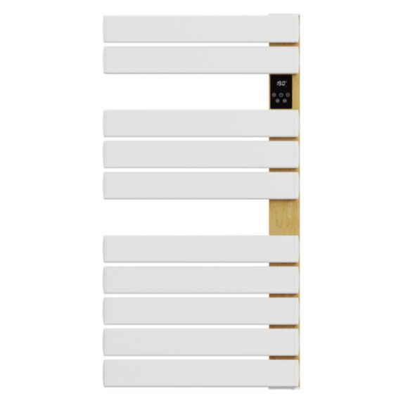 Sèche-serviette Inertie sèche Sigma 500W finition bois - BATILEC