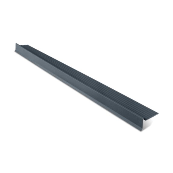 Tuile de rive Acier R Deep Anthracite mat 120cm