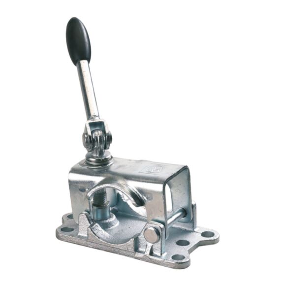 Collier à boulonner Ø48mm avec poignée escamotable