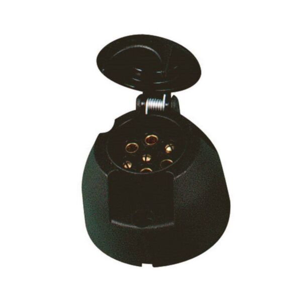 Socle 7 broches plastique