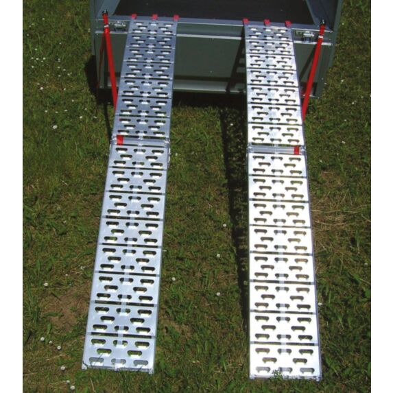 Jeu de 2 rampes alu pliantes 2,27m 450kg