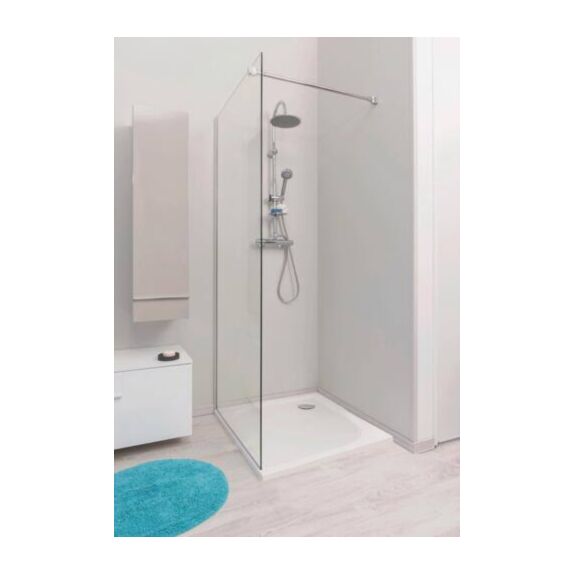 Receveur douche béton blanc 80x80