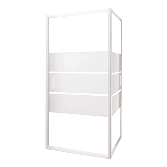 Retour fixe Missi profi blanc 90cm