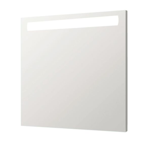 Miroir rétroéclairant Adel argent 60x70cm verre cadre alu - ONDEE