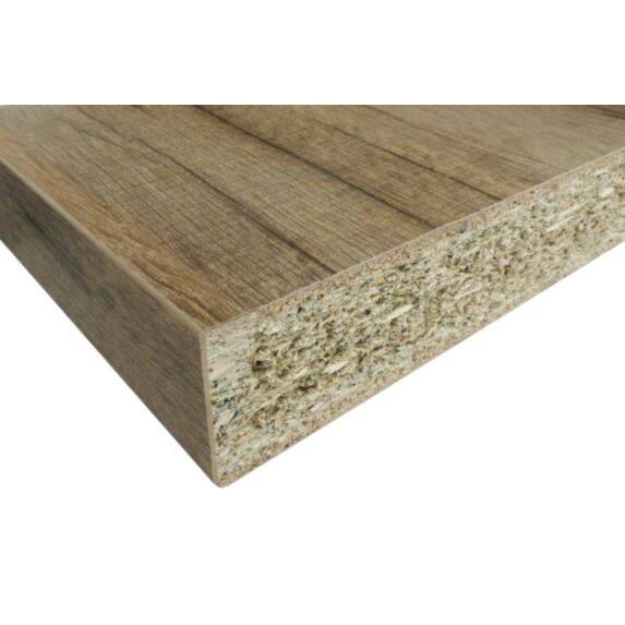 Plan de Travail Stratifié HPL Chêne Rustique 205x64x3,8cm - SUP BOIS