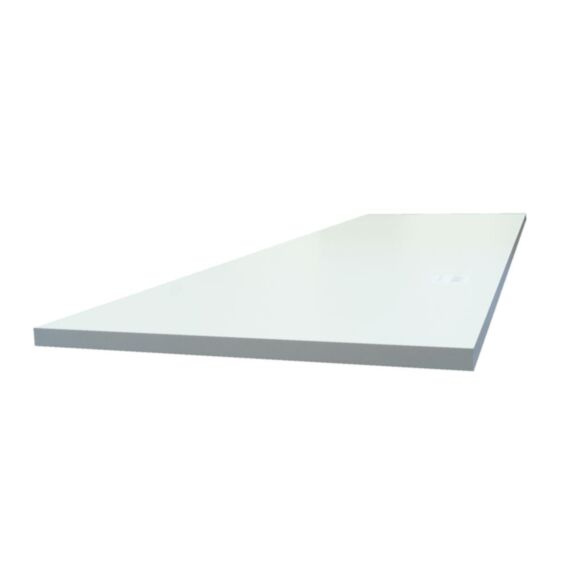 Tablette mélaminée blanc 4 chants 18 mm 800 x 600 mm - SUPBOIS