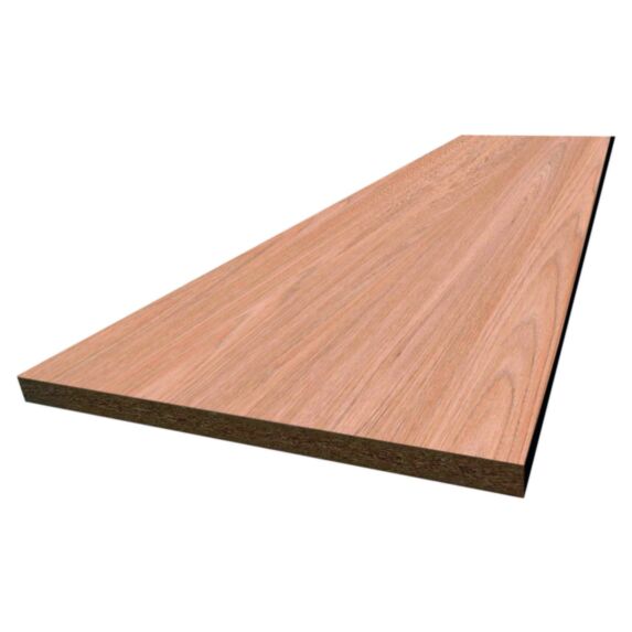 Plan de Travail stratifié 28mm 180x64cm Décor Chêne