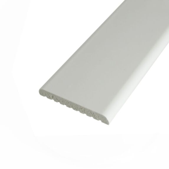 Chant plat XPS extrudé 6x20mm blanc - SUP BOIS