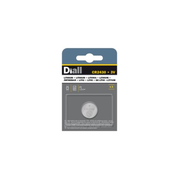 Pile au lithium CR2430 x1 - DIALL