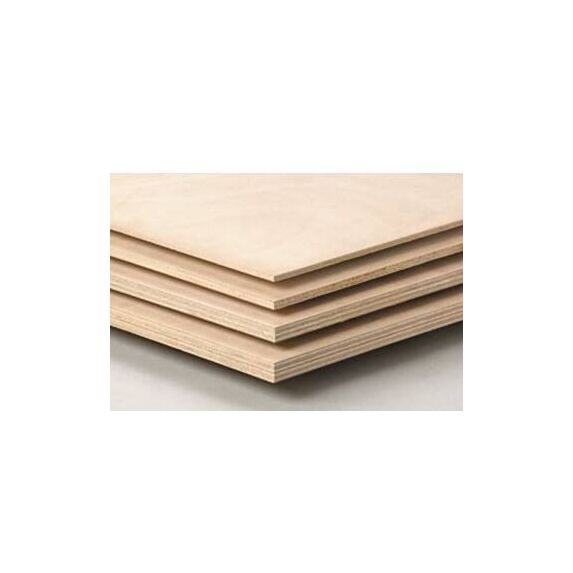 Panneau de bois contreplaqué Okoumé intérieur 250x122x1,5cm