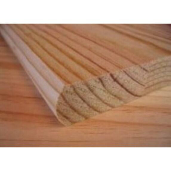 Tablette lamellé collé pin rustique 120x30x2,2cm