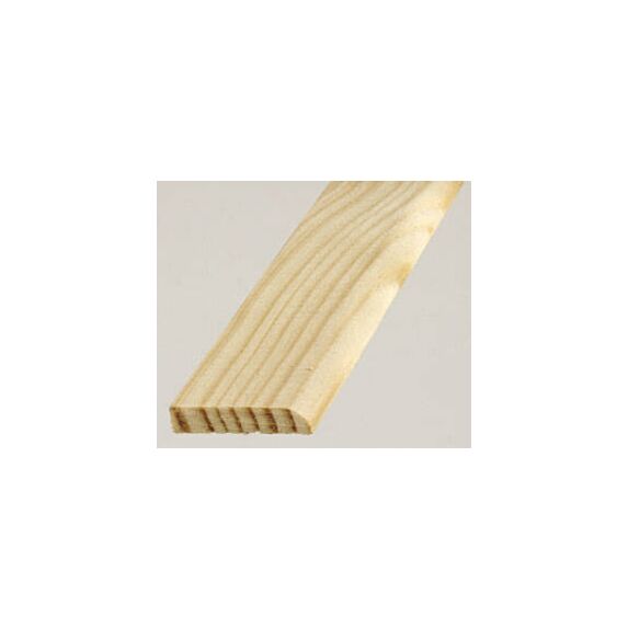 Champlat à fixer Bois Brut 0,5x2,8cmx2,4m