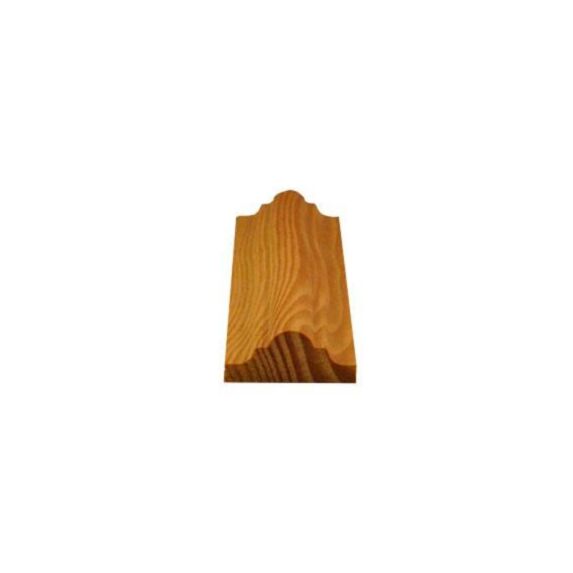 Astragale à fixer Bois Brut 0,9x1,8cmx2m