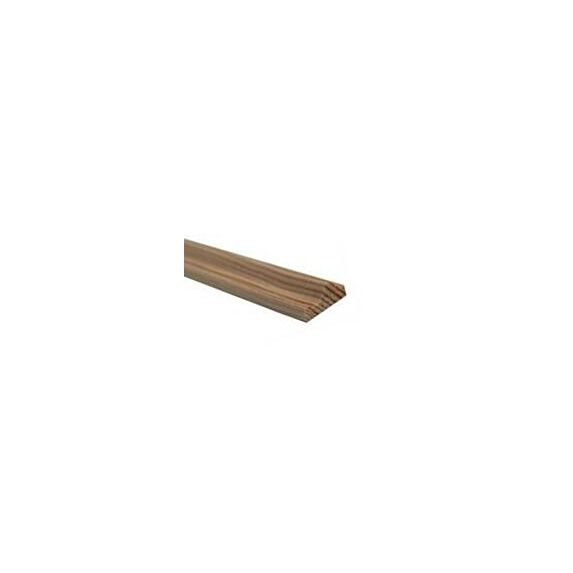 Chambranle à fixer Bois Brut 0,8x3,8cmx2,4m