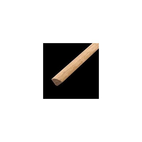 Quart de rond à fixer Bois Brut 1,5x1,5cmx2,4m