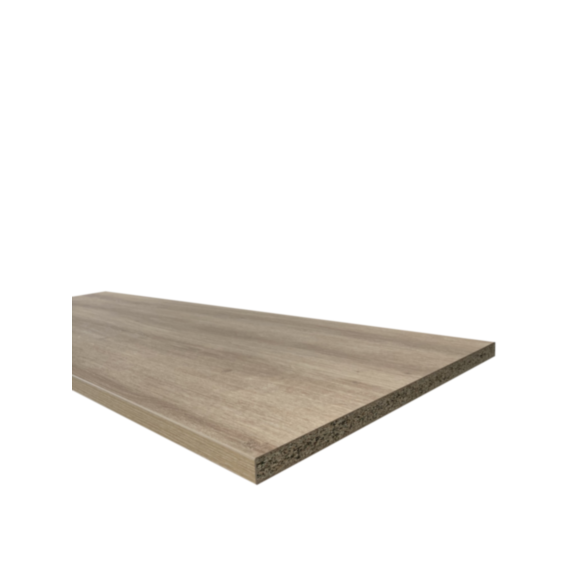 Plan de travail Aggloméré marine Naturel 277x64x3,8cm