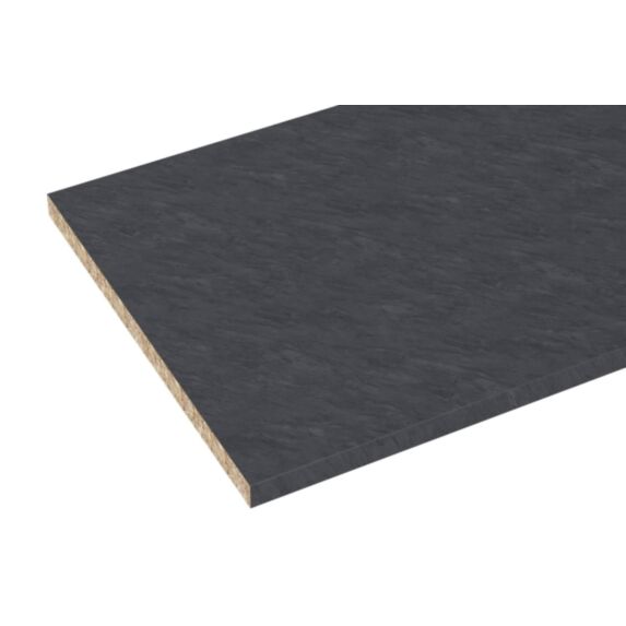 Plan de travail mélaminé 277x64x3,8cm Galaxie