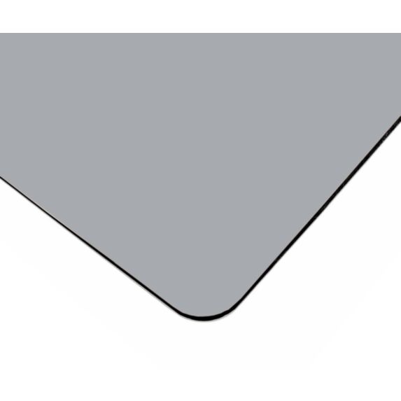 Panneau de bois en composite 305x65x0,3cm gris anthracite