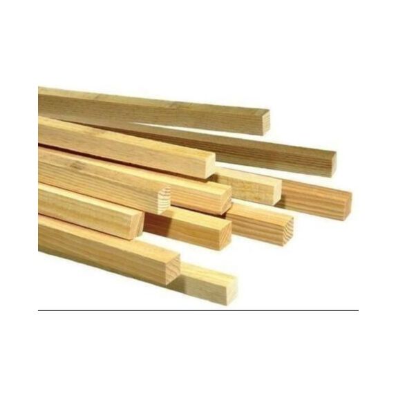 Tasseau brut sapin du nord 3,2x3,2x210cm