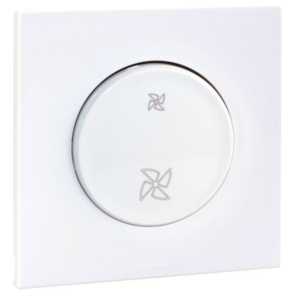 Square commande VMC A/PLAQUE BLANC - EURHOM