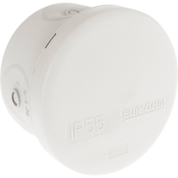 Boîte de dérivation IP54 Ø60xp.40mm 