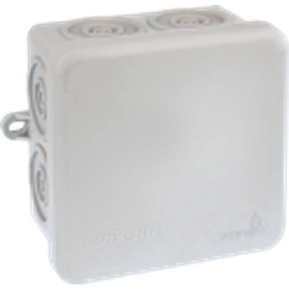 Boîte de dérivation IP54 80x80xp.45mm 