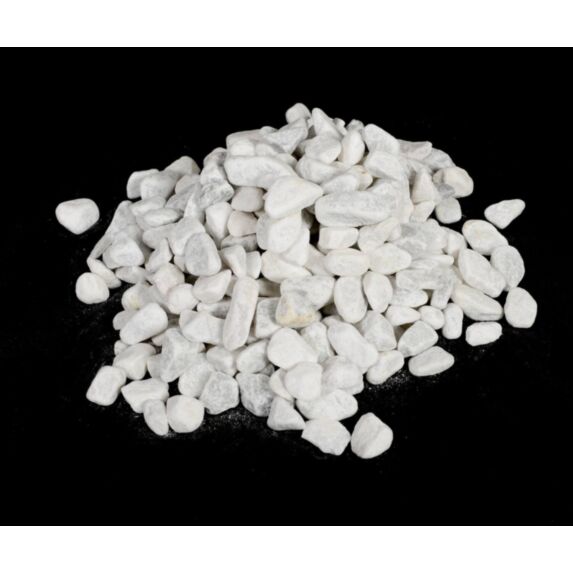 Galet marbre 15/25 blanc