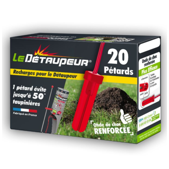 20 Recharges pour le Détaupeur - LE DETAUPEUR