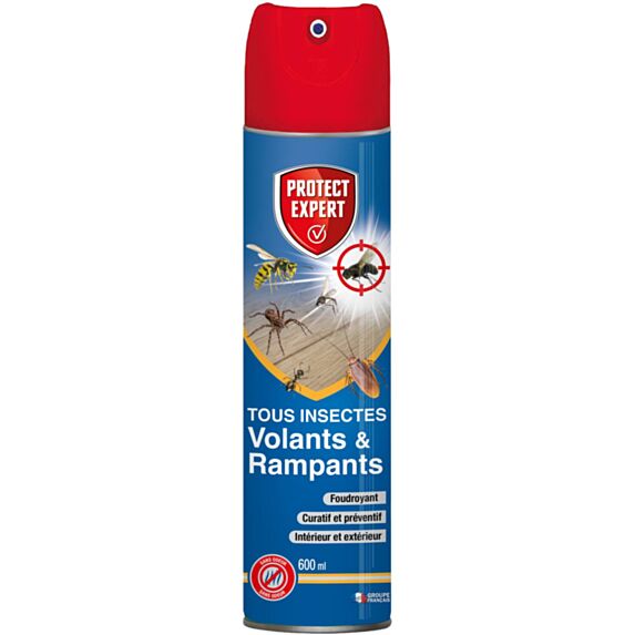 Insecticide Tous insectes Volants & Rampants 600ml - PROTECT EXPERT