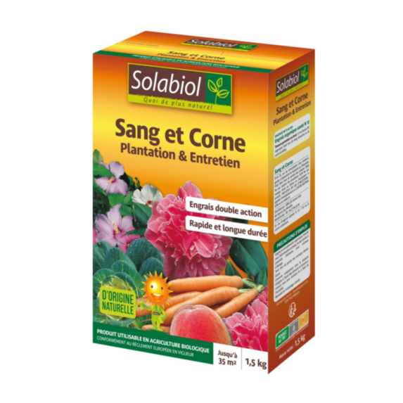 Sang et corne 1,5kg - SOLABIOL