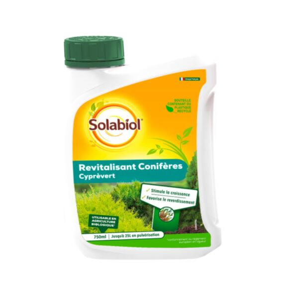 Engrais revitalisant Conifères Cyprèvert 750ml - SOLABIOL