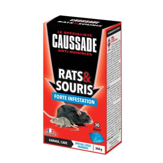 Bloc Rat Souris 300gr - CAUSSADE