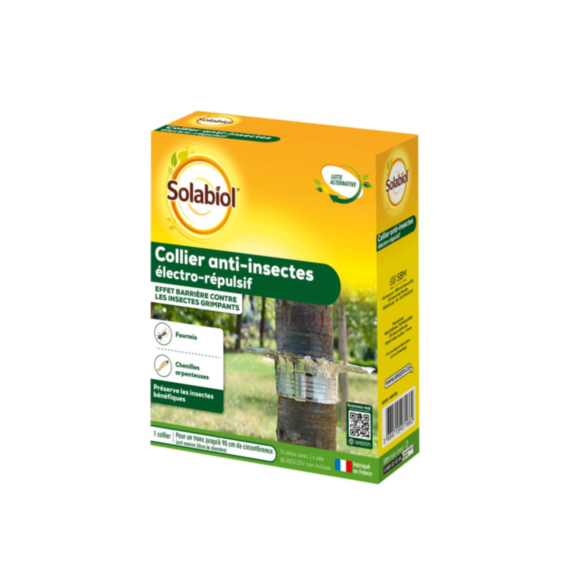 Collier anti-insectes électro-répulsif - SOLABIOL