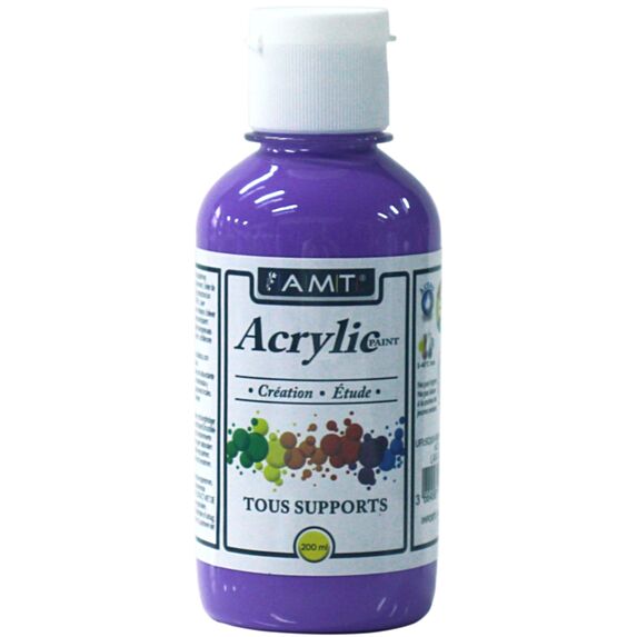 Peinture acrylique éducative 200 mL lavande - FEVICRYL