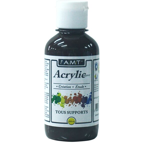 Peinture acrylique éducative 200 mL brun - FEVICRYL