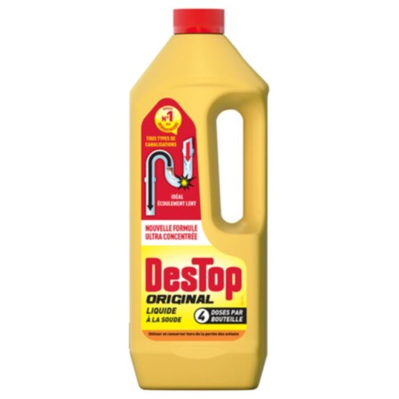 Déboucheur Liquide spécial écoulement lent 0,95L - DESTOP