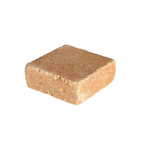 Pavé Carroco 10,5x10,5cm ép.4cm saumon nuancé - NEXTERIA