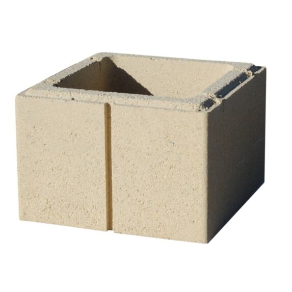 Pilier Harmonie sable 30x30x20cm