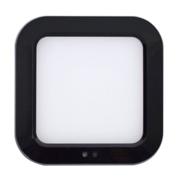 spot LED Isla noir à intensité variable et inter infrarouge L.78xH.14mm