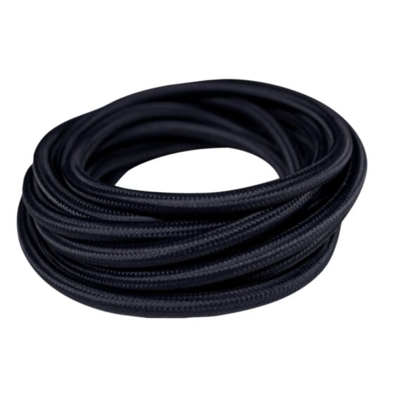 Câble électrique textile bleu marine - L.3M