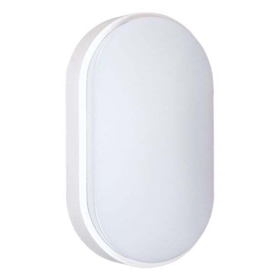 Plafonnier rond Mira blanc IP65 16W + détecteur de mouvement Ø265xH.45mm