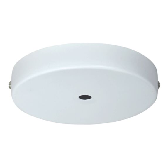 Pavillon cache-fils cylindrique métal blanc Ø120mm - TIBELEC