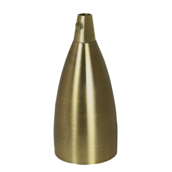 Douille avec cache E27 métal bronze - TIBELEC
