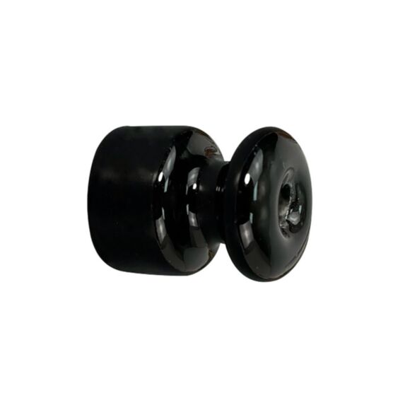 Passe-câble céramique Ø19mm hauteur 24mm noir - TIBELEC