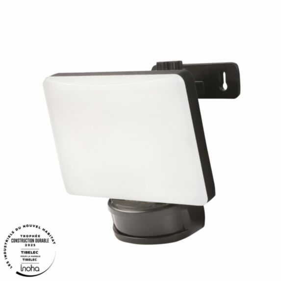 Projecteur LED 20W full screen noir IP65 réparable - TIBELEC