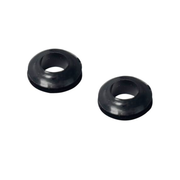 Passe-fils plastique Ø13mm noir x2 - TIBELEC