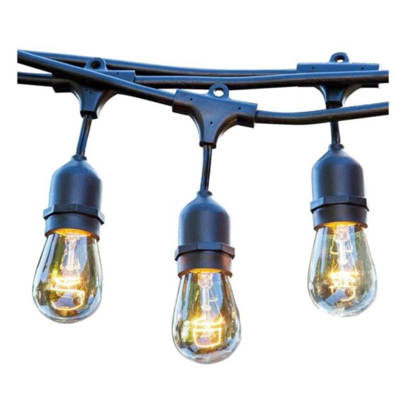 Guirlande d'extérieur lumineuse Mafy Light Connectable 10 LED E27 blanc chaud 6m