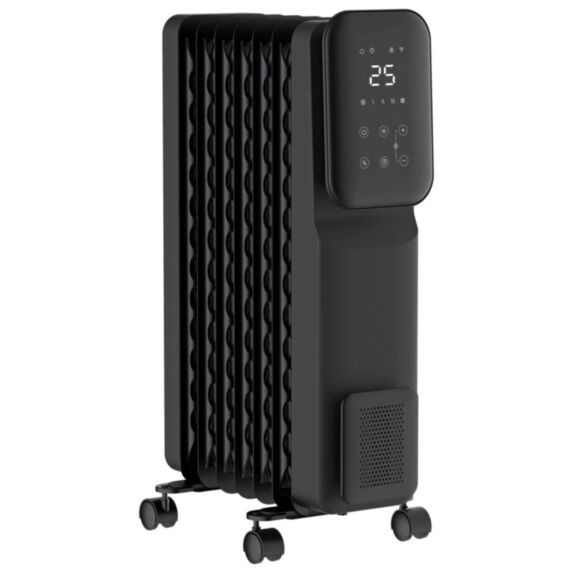 Radiateur bain d'huile Elandra 1500W WIFI noir - HEALLUX