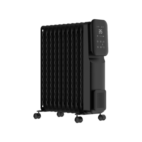 Radiateur bain d'huile Elandra 2500W WIFI noir - HEALLUX