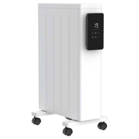 Radiateur mobile inertie céramique Wifi 2000W blanc - HEALLUX